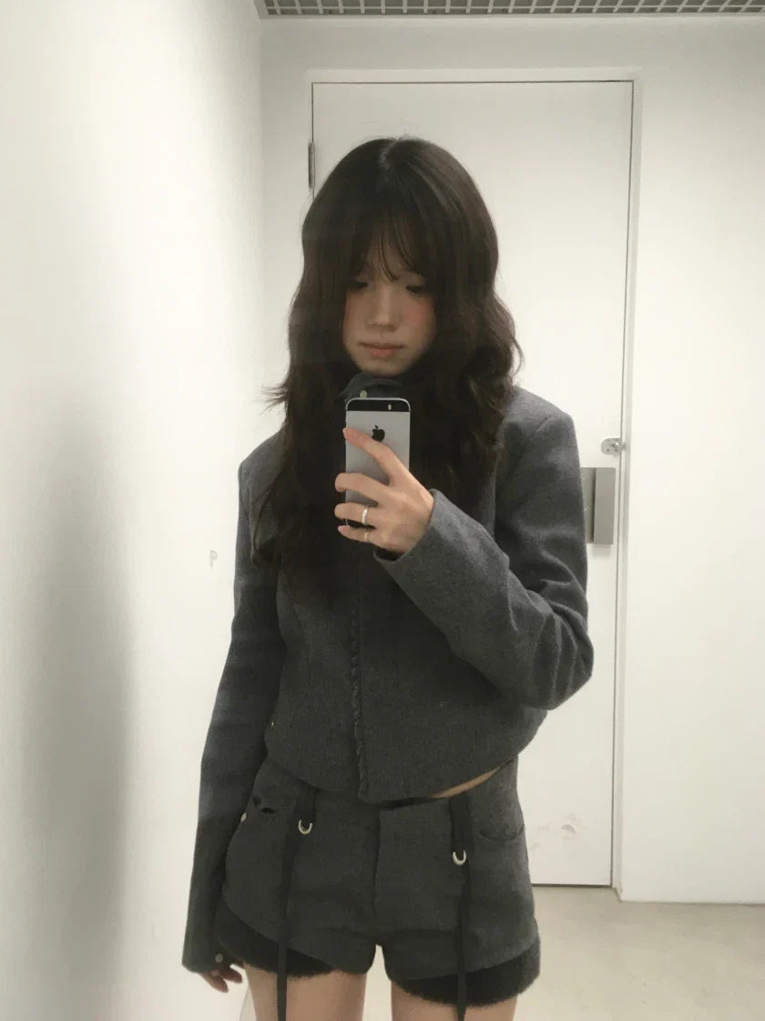 오호스 울자켓 셋업