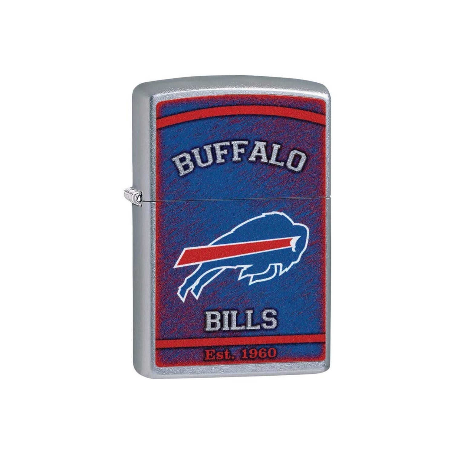 Zippo NFL Buffalo Bills Helmet Street Chrome Windproof Lighter