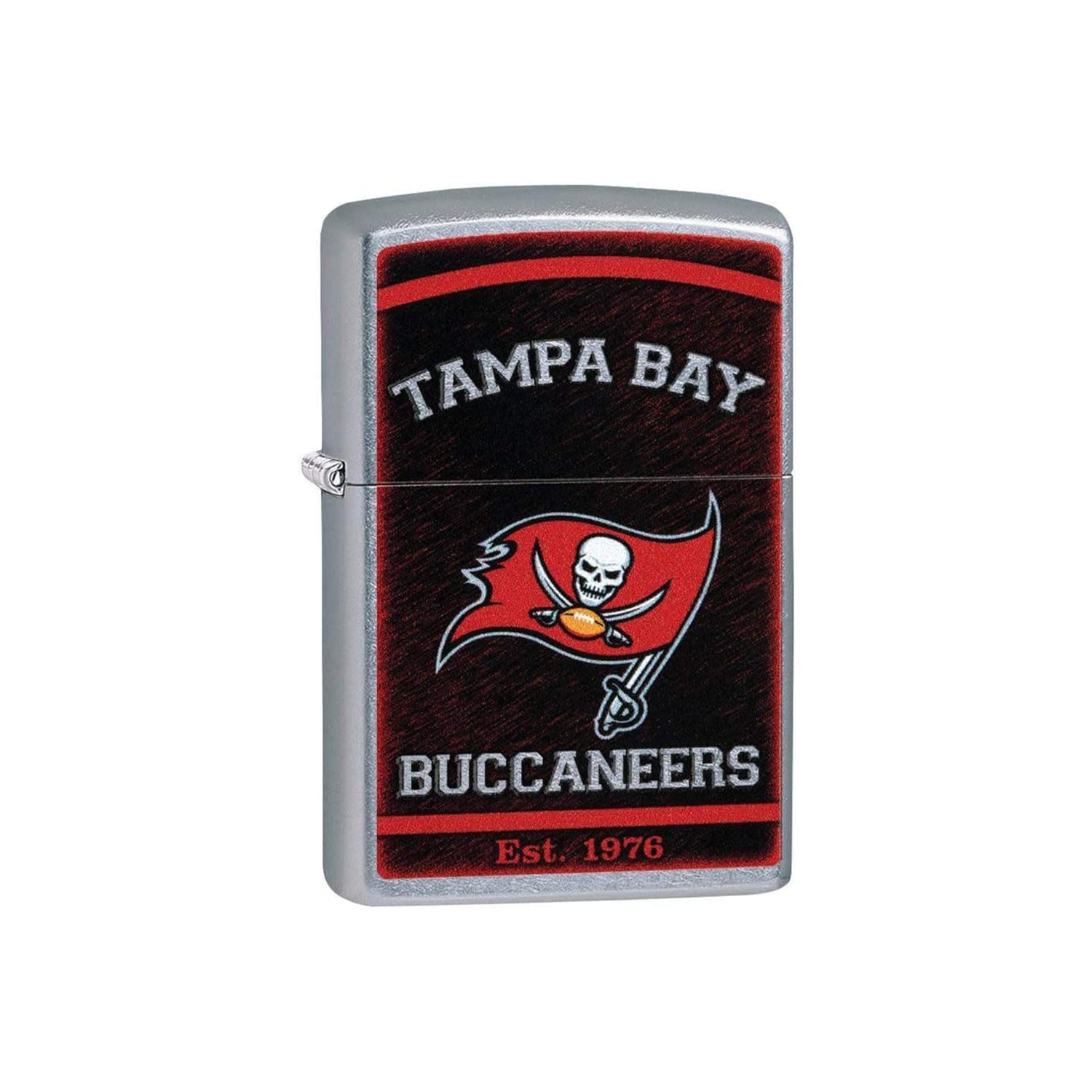 Zippo NFL Tampa Bay Buccaneers Helmet Street Chrome Windproof