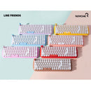 Official BT21 X ROYCHE Baby Wireless Retro Keyboard
