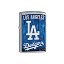 Encendedores Zippo MLB LA Dodgers Los Ángeles cromados 