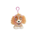 Paw Patrol Skye Backpack Clip Plush Stuffed Animal Dog, Pink, 4", Multi-colored, Small