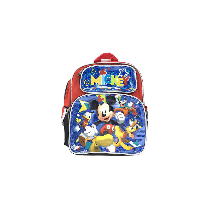 Ruz Minnie Mouse 15 School Bag Backpack (Red-Pink)
