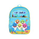 5 Baby Shark 16" Large 2 Pocket Backpack