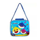 Baby Shark SHARKS 3 Bag with Strap Lunch Box, small, Blue