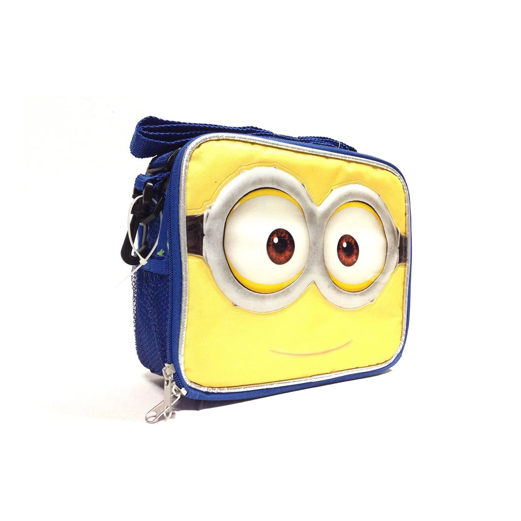 Despicable Me Minions Authentic Licensed Blue Lunch bag with Stationer