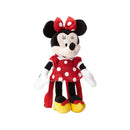 Disney Little Girls' Minnie Plush 3D Mochila, Rojo, Talla única 