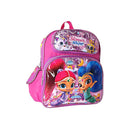 Disney Shimmer And Shine Kids 12" Small Toddler School Backpack Canvas Book Bag