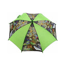 Design Fashion Camouflage leaves Teenage Mutant Ninja Turtles Character Rainwear Umbrella, Logo Blue