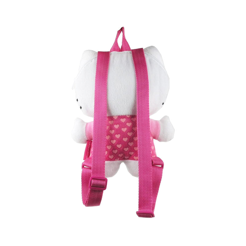 Hello Kitty Mini 10 inch Plush Backpack, Girl's, White