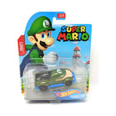 Hot Wheels Super Mario Character Cars Luigi Vehicle Sports Coupe