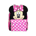Disney Minnie Mouse Smiley Face and Ears 12" Face Medium Backpack