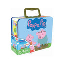 Peppa Pig 24-Piece Puzzle in Tin Lunch Box