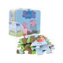 Peppa Pig 24-Piece Puzzle in Tin Lunch Box