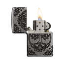 Zippo Silver Metal Tree of Life Pocket Lighter