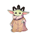 Disney Star Wars Mandalorian "The Child" Baby Yoda 3D Plush Unisex Backpack 16"