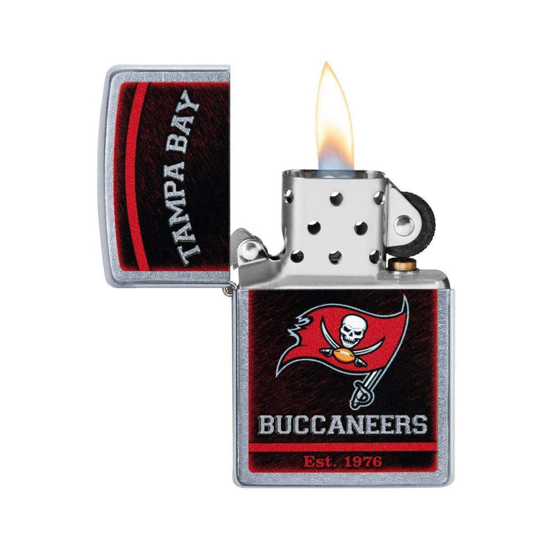 Zippo NFL Tampa Bay Buccaneers Helmet Street Chrome Windproof