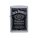 Zippo Jack Daniel's Tennessee Whiskey Label Street Chrome Lighters