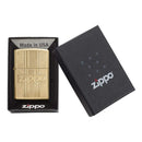 Zippo Brass Windy Logo Design Lighters