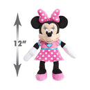 Disney Junior Mickey Mouse Singing Fun Minnie Mouse, 12-inch plush